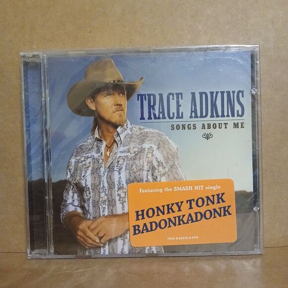 New Sealed Songs About Me Audio CD Disc By Trace Adkins Honky Tonk